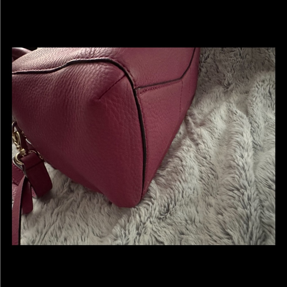 Kate Spade Cildro Pink Kenton Charles Street leather handbag purse - Picture 13 of 16